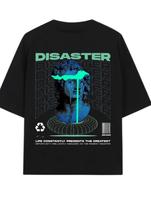 Unisex Oversize Disaster Tshirt