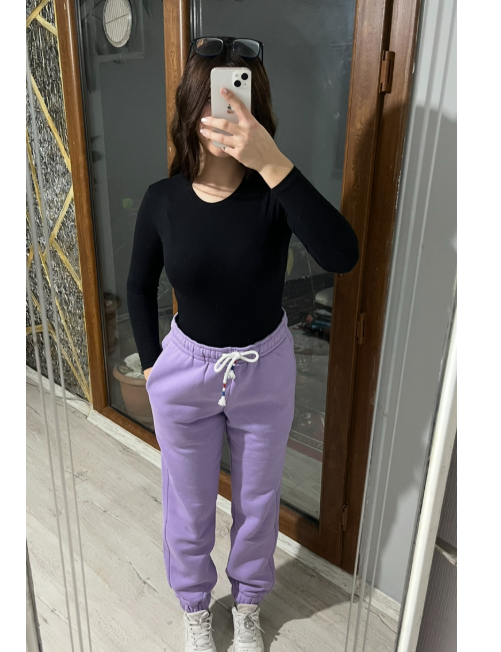 Lila Eşofman Altı